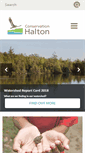 Mobile Screenshot of conservationhalton.ca